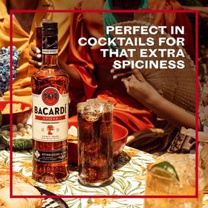 Bacardí Spiced Premium Spirit Rum Drink 1L - gallery image 4