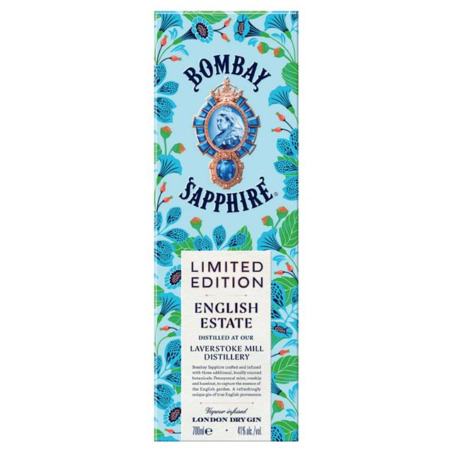Bombay Sapphire Limited Edition English Estate London Dry Gin 700ml Sainsbury S
