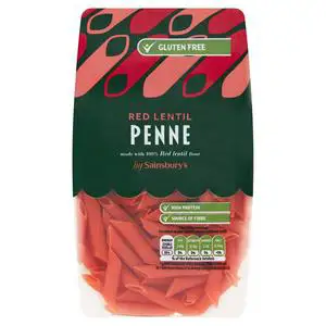 Sainsbury's Red Lentil Penne Pasta 250g