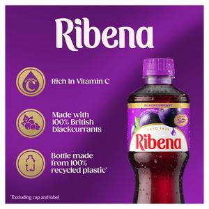 Ribena Blackcurrant Juice Drink 4x500ml - gallery image 2