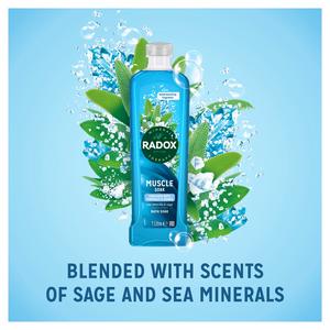 Radox Mineral Therapy Muscle Soak Bath Soak Bubble Bath 1L - gallery image 2