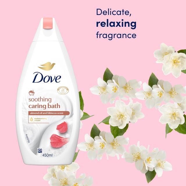 Dove Purely Pampering Almond Cream & Hibiscus Bath Soak 450ml