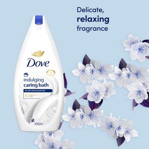 Dove Indulging Bath Cream 450ml - gallery image 3