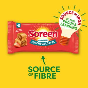 Soreen Strawberry Lunchbox Loaf Bars x5 - gallery image 2