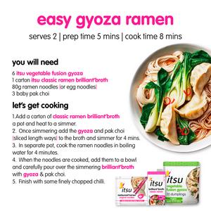 itsu 20 x Vegetable Fusion Gyoza Dinner Dumplings 270g - gallery image 5