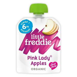 Little Freddie Organic Simply Pink Lady Apples Stage 1 4m+ Smooth 70g