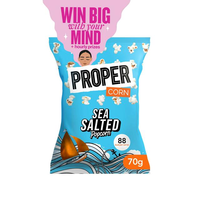 Propercorn Lightly Sea Salted Popcorn 70g