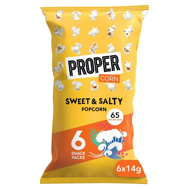 Propercorn Sweet & Salty Popcorn Multipack 6 x 14g