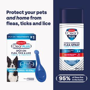 Bob Martin Clear Plus Spot On Flea & Tick Treatment for Medium Dogs - gallery image 5