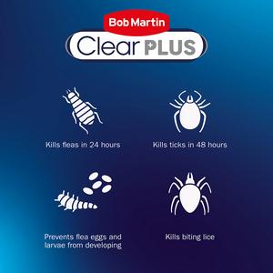 Bob Martin Clear Plus Spot On Flea & Tick Treatment for Large Dogs - gallery image 2