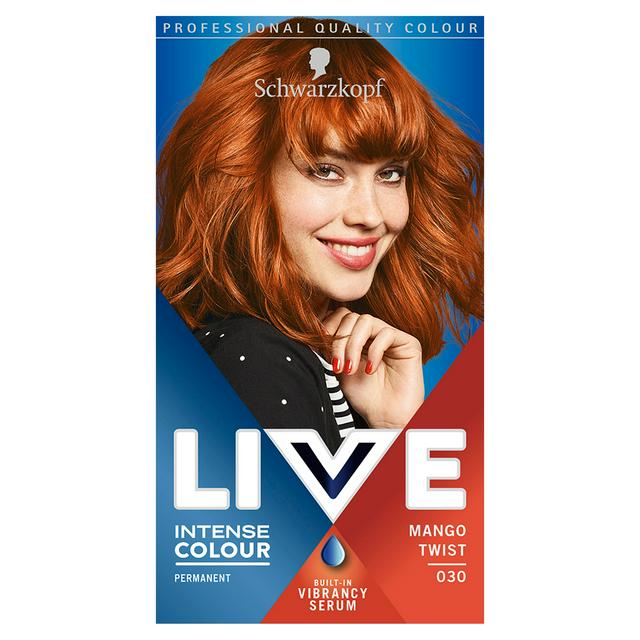 Schwarzkopf Live Intense Colour Permanent Hair Dye Mango Twist 030