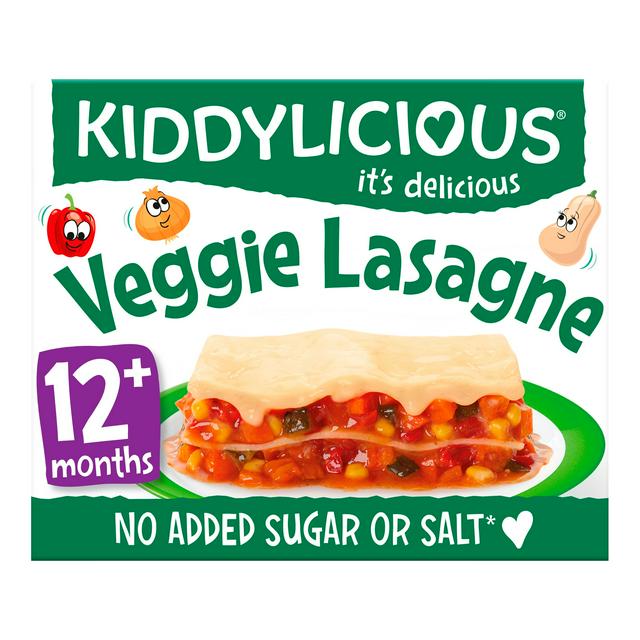 Kiddylicious Deliciously Layered Veggie Lasagne with Tomato Sauce 12+ Months 200g