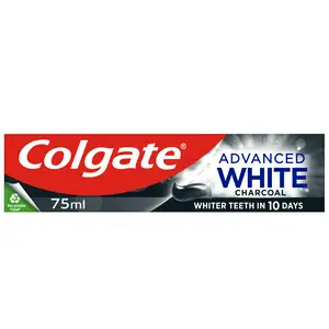 Colgate Advanced White Charcoal Teeth Whitening Toothpaste 75ml