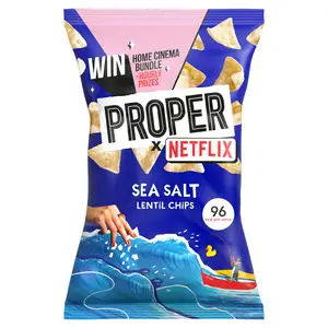 Properchips Sea Salt Lentil Chips 85g