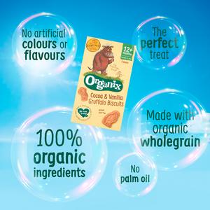 Organix Gruffalo Biscuits Toddler Snacks Multipack 12 months+ 5x20g - gallery image 2
