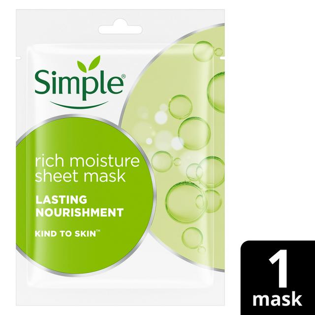 Simple Rich Moisture Sheet Mask