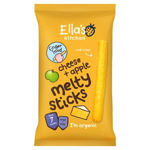 Ella's Kitchen Organic Cheese & Apple Melty Sticks Baby Snac...