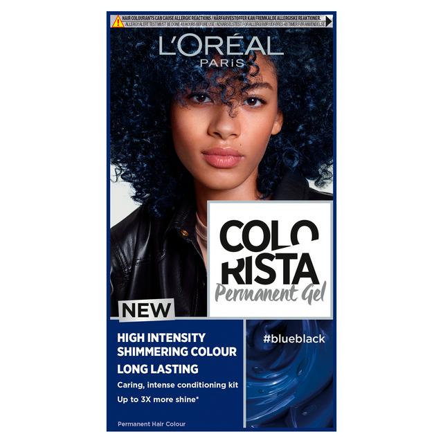 L Oreal Colorista Blue Black Permanent Gel Hair Dye Sainsbury S