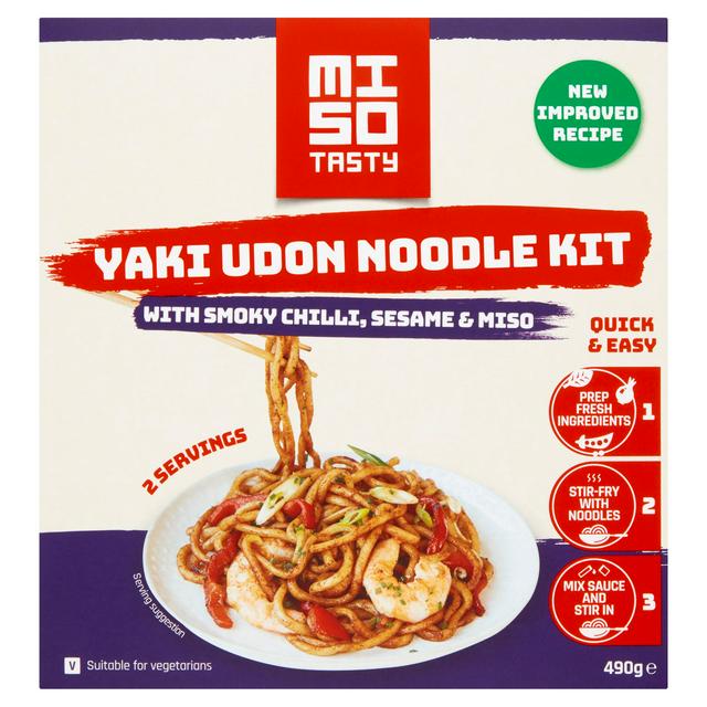 Miso Tasty Yaki Udon Noodle Kit 472g Sainsbury S