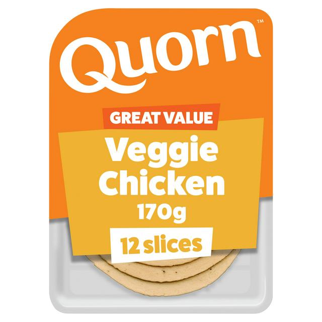 Quorn 12 Veggie Chicken Slices 170g