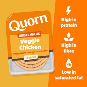 Quorn Vegetarian Chicken Slices 170g - gallery image 2