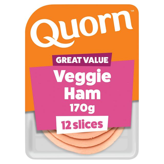 Quorn 12 Veggie Ham Slices 170g