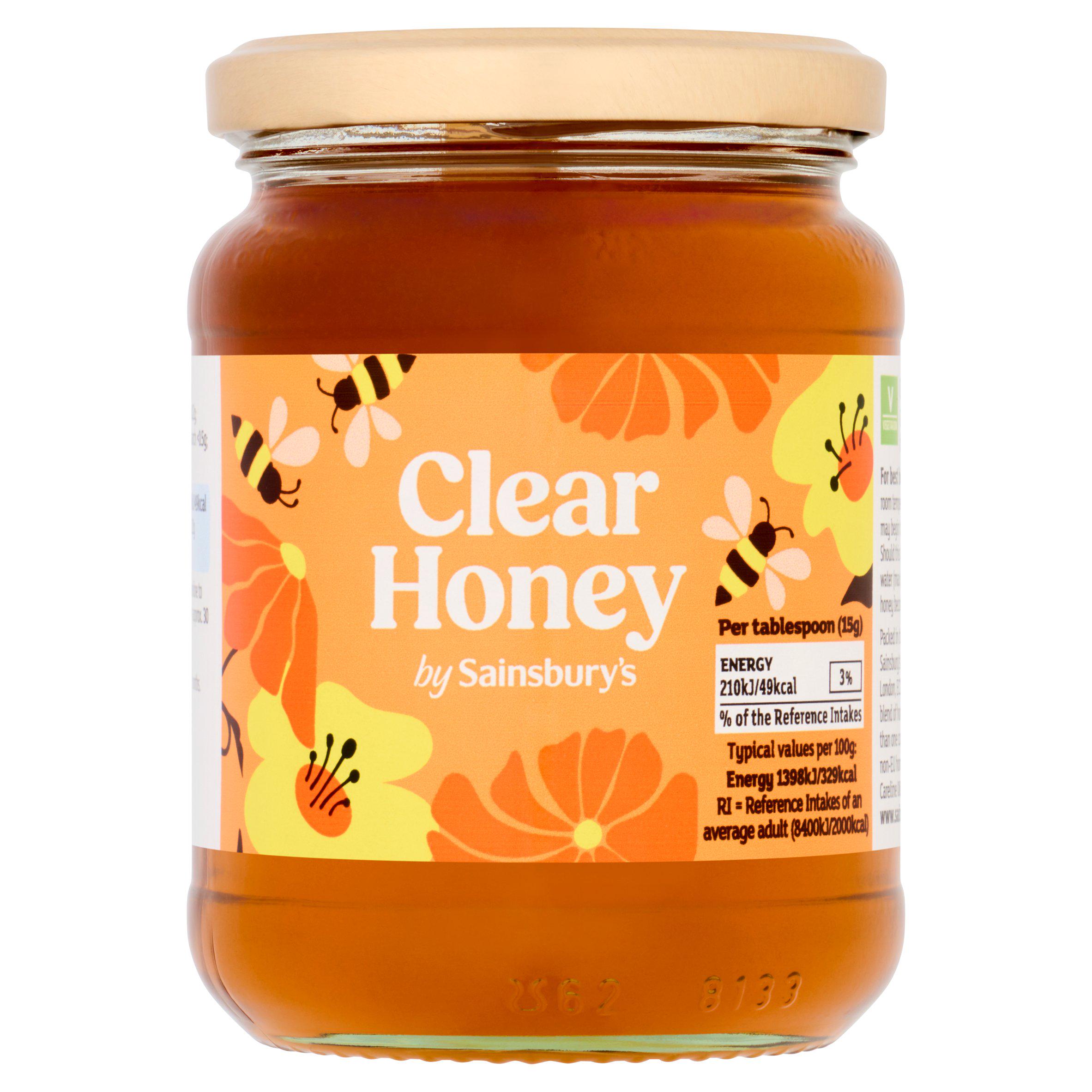 Sainsbury's Clear Honey 454g
