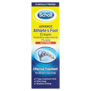 Scholl Advance Athlete's Foot Cream Anti-Fungal 15g