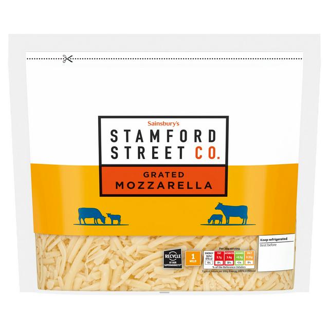 Stamford Street Co . Grated Mozzarella 500g