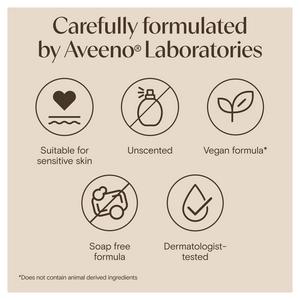 Aveeno Dermexa Daily Emollient Body Wash Unscented Soap Free 300ml - gallery image 6