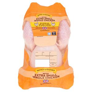 Sainsbury's Roast Whole Cooked British Chicken 894g - 1112g