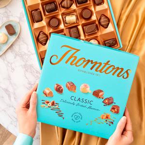 Thorntons Classic Collection Milk, Dark & White Chocolate Gift Box 262g - gallery image 5