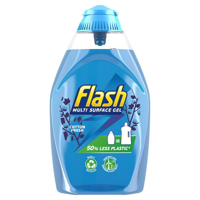 Flash Ultra Power Liquid Gel Cotton Fresh 600ml Sainsbury S