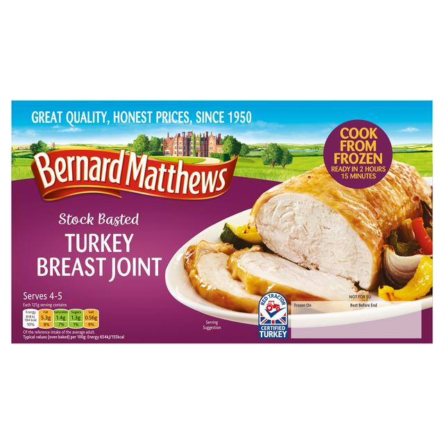 Bernard Matthews Stock Basted Turkey Breast Joint 800g Sainsbury S