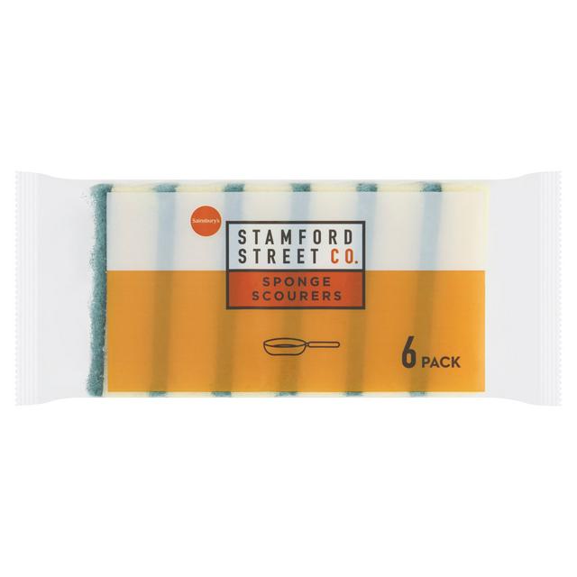 Stamford Street Co . Sponge Scourers x6
