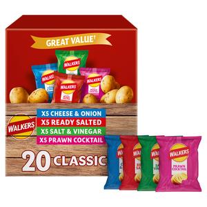 Walkers Classic Variety Multipack Crisps 20x25g - gallery image 3