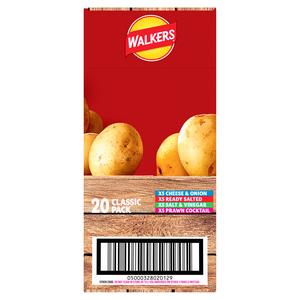 Walkers Classic Variety Multipack Crisps 20x25g - gallery image 5