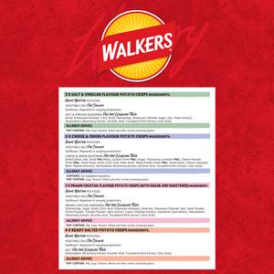 Walkers 14 x 25g Classic Variety Multipack Crisps - gallery image 5