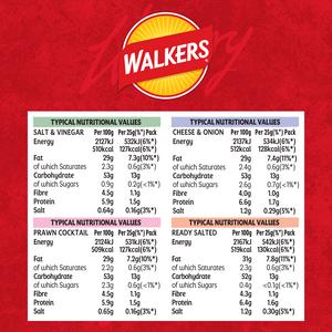 Walkers 14 x 25g Classic Variety Multipack Crisps - gallery image 6