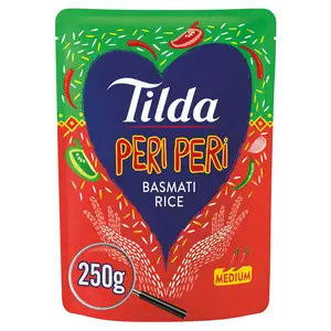 Tilda Microwave Rice Peri Peri Basmati 250g