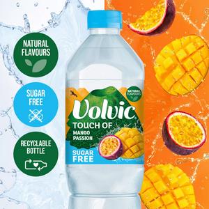 Volvic Touch of Fruit Sugar Free Special Edition Mango Passion Flavoured Water 1.5L - gallery image 2