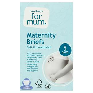 Sainsbury's for Mum Maternity Briefs 