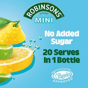 Robinsons Mini Lemon & Lime On The Go Squash 66ml - gallery image 2