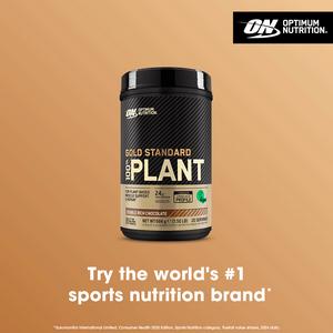 Optimum Nutrition Gold Standard 100% Plant Protein Powder Double Rich Chocolate Flavour 20 servings 684g - gallery image 3