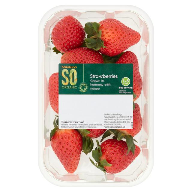 SO Organic Sainsbury's Strawberries, SO Organic