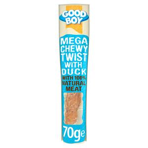 Good Boy Pawsley Co Mega Chewy Twist with Duck Dog Treats 70g Sainsbury s