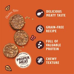 Lily's Kitchen Chomp-Away Chicken Bites Dog Treats 70g - gallery image 2