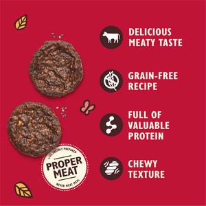 Lily's Kitchen The Best Ever Beef Mini Burgers Dog Treats 70g - gallery image 2