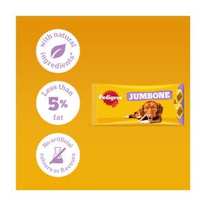 Pedigree Jumbone Adult Medium Dog Treat Beef & Poultry Chews x2 180g - gallery image 3
