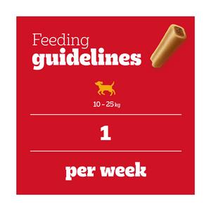 Pedigree Jumbone Adult Medium Dog Treat Beef & Poultry Chews x2 180g - gallery image 4